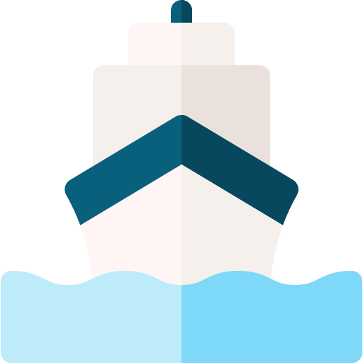 Cruise Basic Rounded Flat Icon