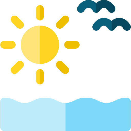 Sun - free icon