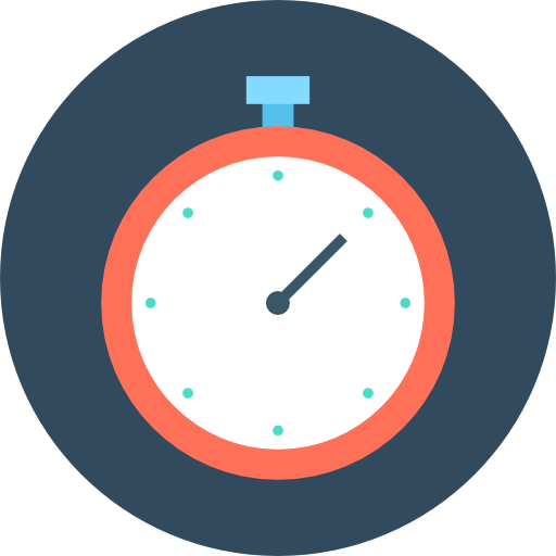 cronógrafo icono gratis