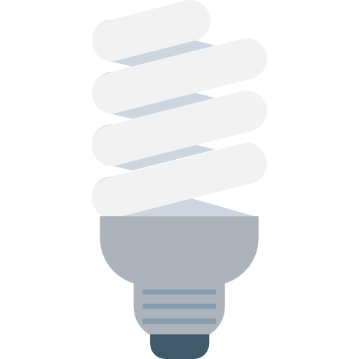 Light bulb Flat Color Flat icon