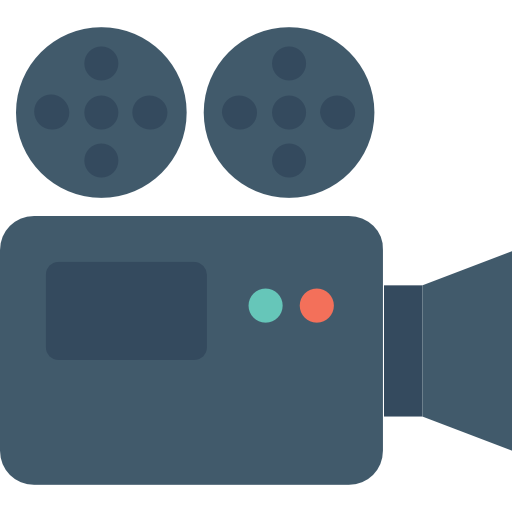 camara de video icono gratis