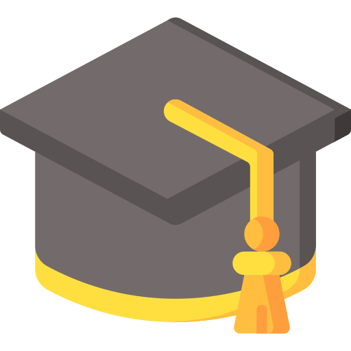 graduación icono gratis