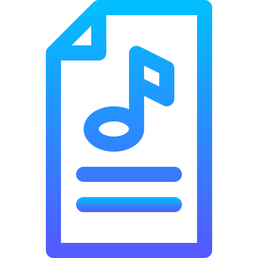 Music files - Free files and folders icons