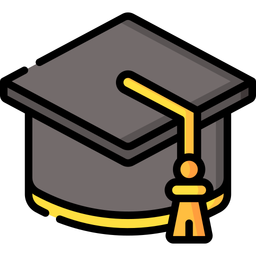 graduación icono gratis