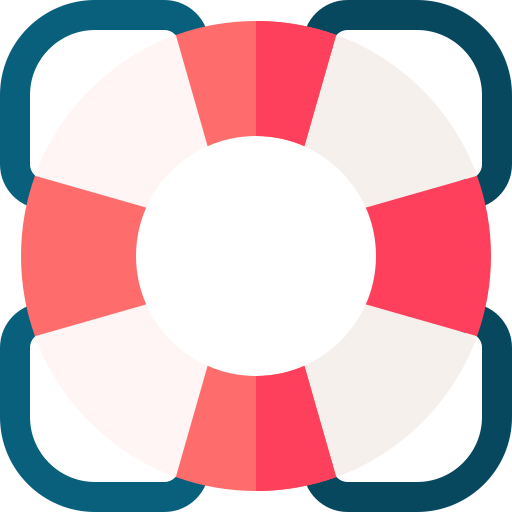 Lifesaver Basic Rounded Flat icon