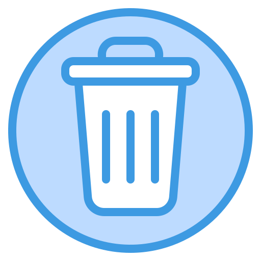 Delete Generic Blue icon