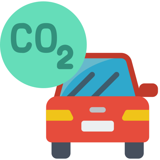 Co2 - Free transport icons
