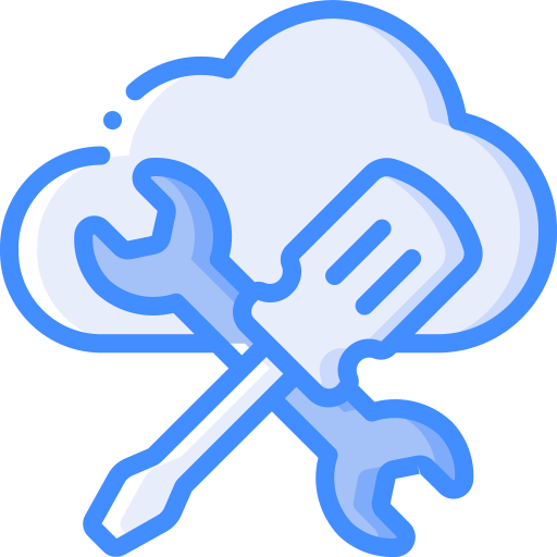 Cloud Basic Miscellany Blue icon