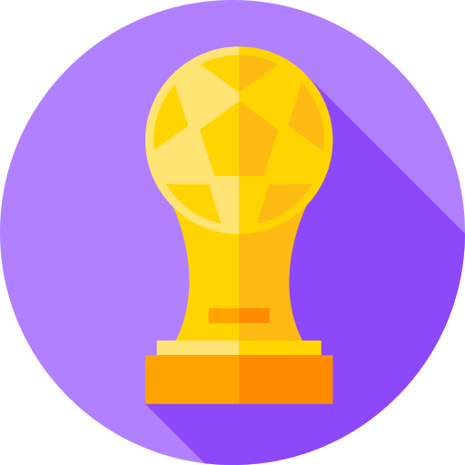 trofeo de fútbol icono gratis