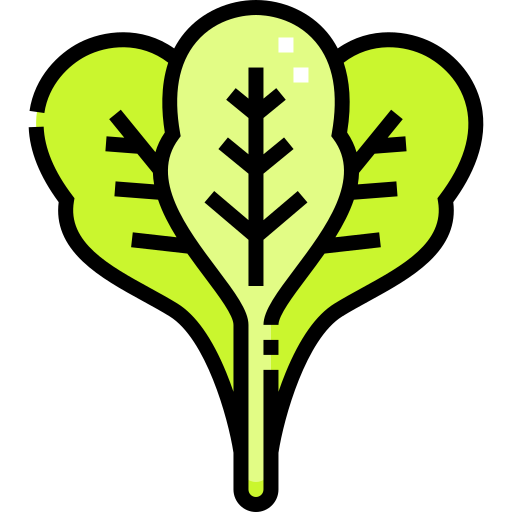 espinacas icono gratis