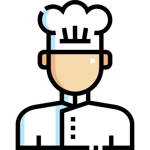 Chef Detailed Straight Lineal color icon
