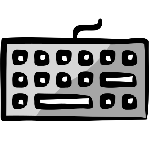 Keyboard Generic Hand Drawn Color icon