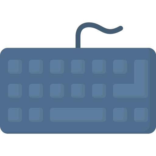 Keyboard free icon