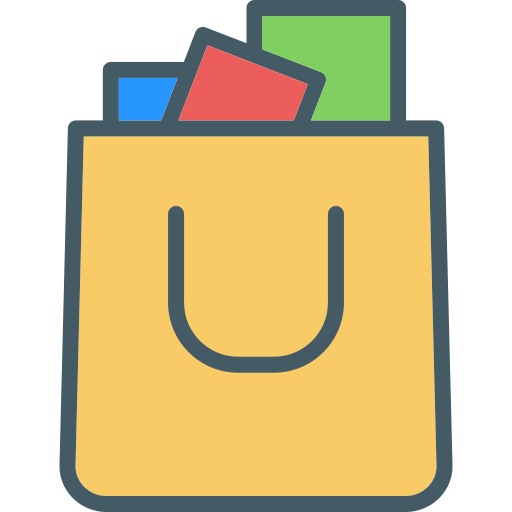 Shopping bag - free icon