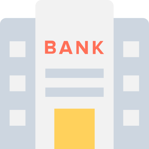 Bank Flat Color Flat icon