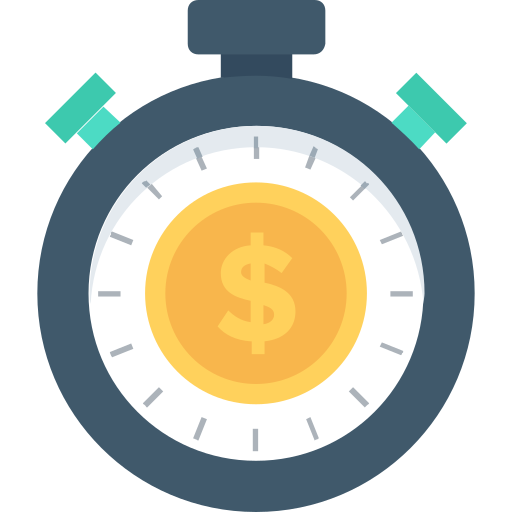 cronógrafo icono gratis