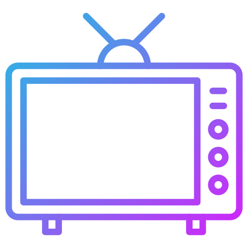 télévision Icône gratuit télévision Icône gratuit