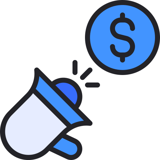 marketing grátis ícone