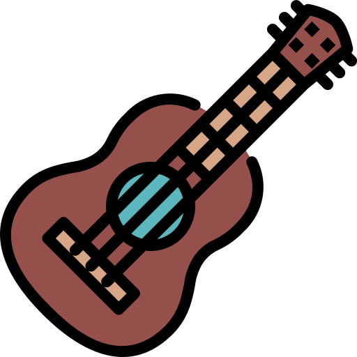 guitarra acustica icono gratis