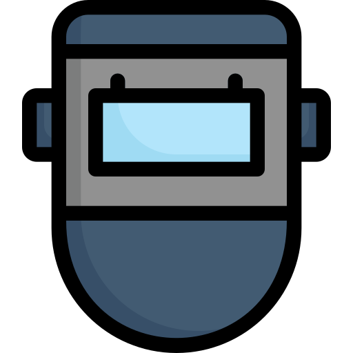 Welding mask Generic Outline Color icon