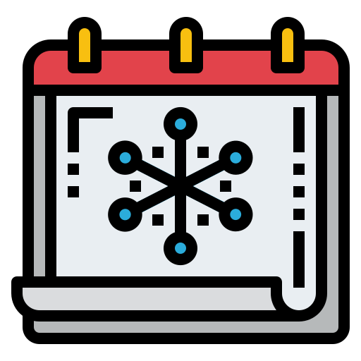 Winter Generic Outline Color icon