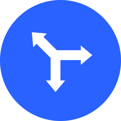 Three arrows - free icon