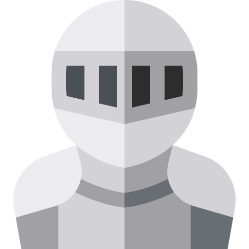 Knight Basic Straight Flat Icon