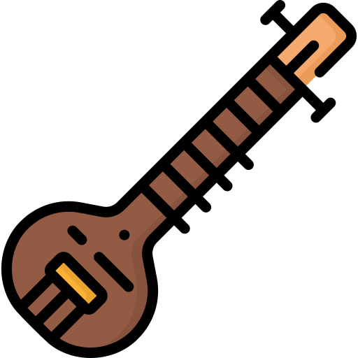 sitar icono gratis