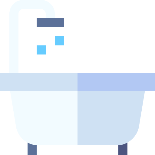 baignoire Icône gratuit baignoire Icône gratuit