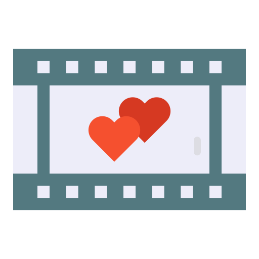 pelicula de romance icono gratis