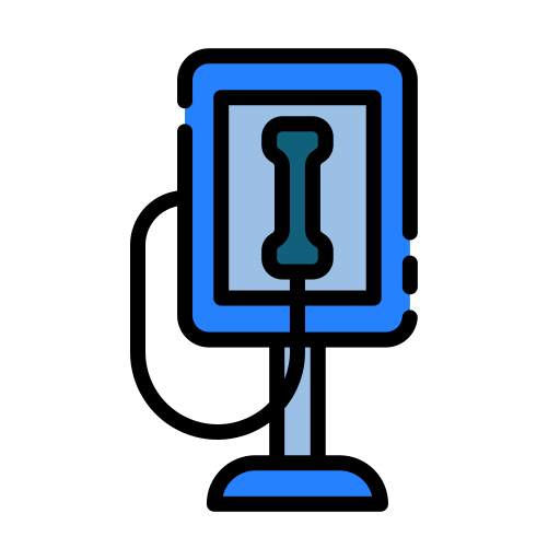 téléphone public Icône gratuit téléphone public Icône gratuit