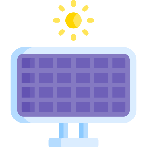 panel solar icono gratis