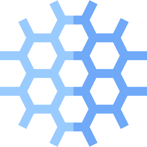 Molecule Basic Straight Flat icon