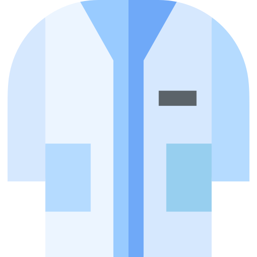 Lab coat - free icon