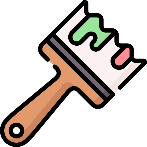 Paint brush Special Lineal color icon