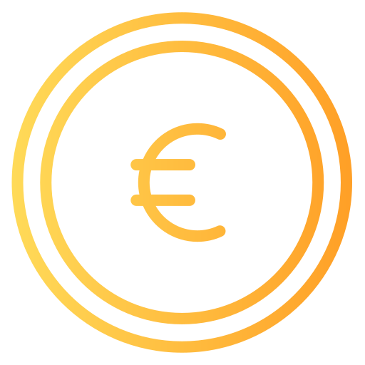 euro icono gratis