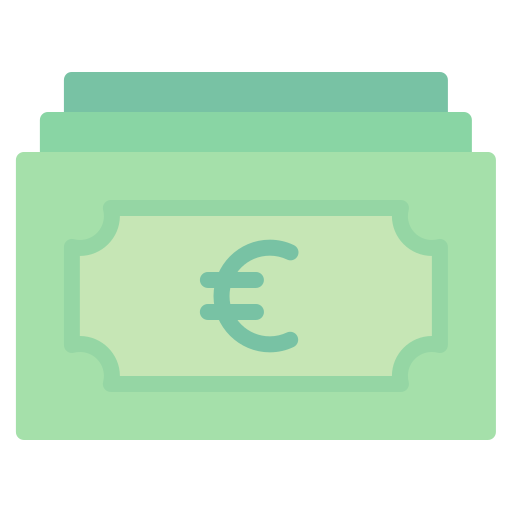 euro icono gratis