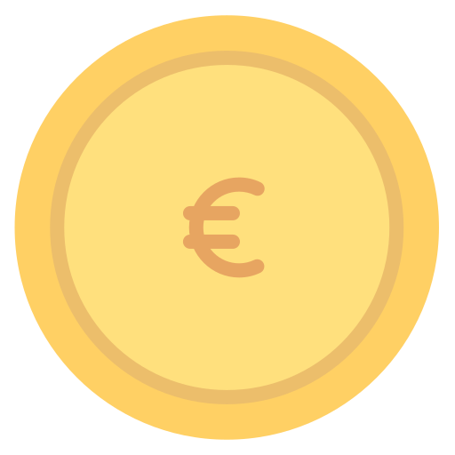 euro icono gratis