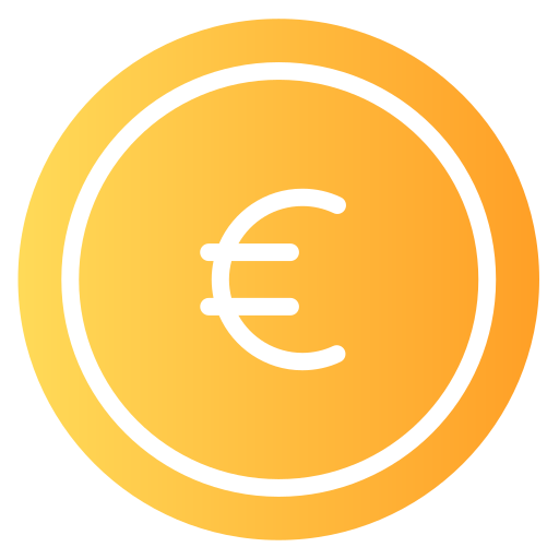 euro icono gratis