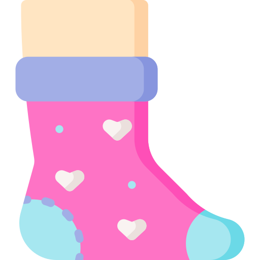 Baby socks Special Flat icon