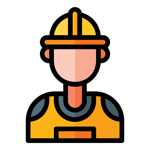 Worker Generic Outline Color icon