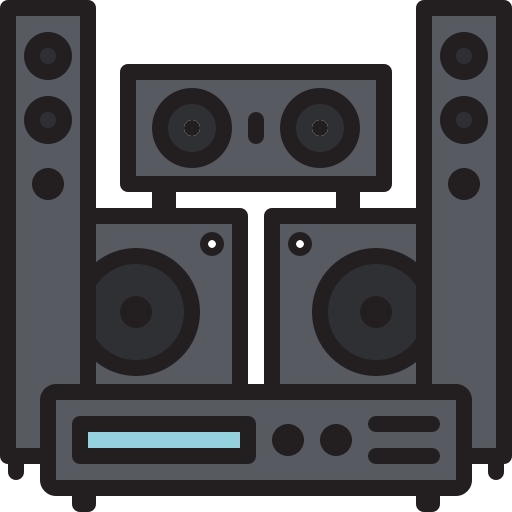 sistema de sonido icono gratis