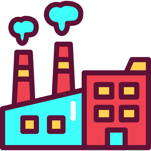 Factory Generic Outline Color icon