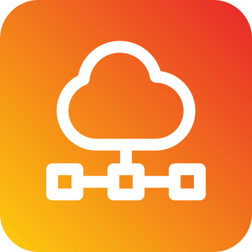 servidor en la nube icono gratis