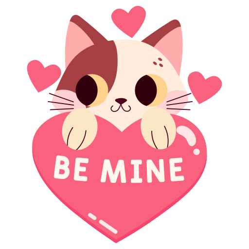 Be mine Stickers - Free valentines day Stickers