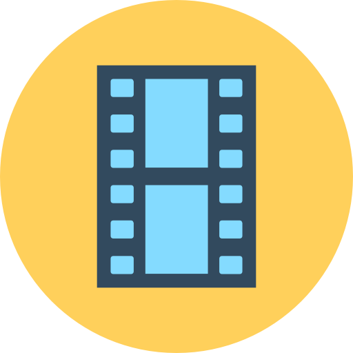 tira de película icono gratis