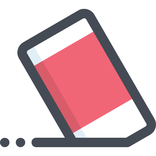 Eraser free icon Eraser free icon