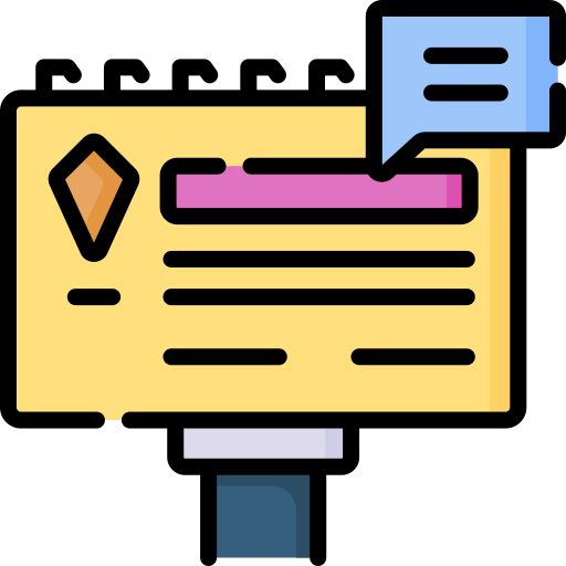 광고 게시판 무료 아이콘