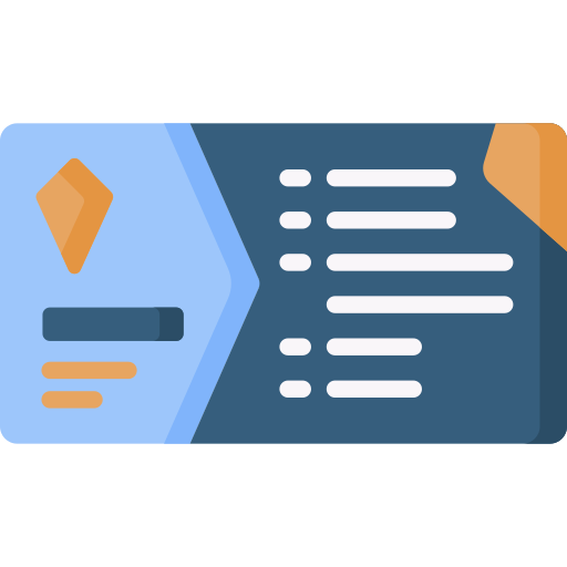 carte de visite Icône gratuit