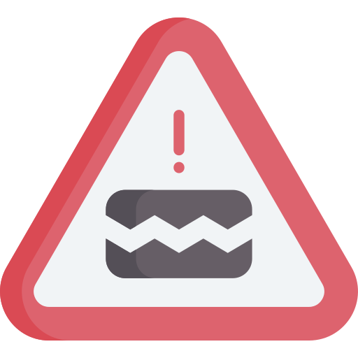 Warning free icon
